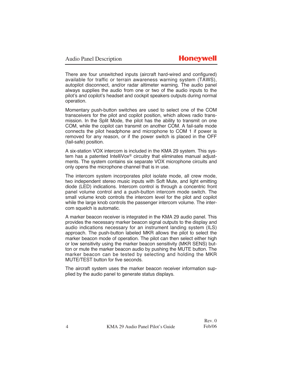 BendixKing KMA 29 User Manual | Page 10 / 26