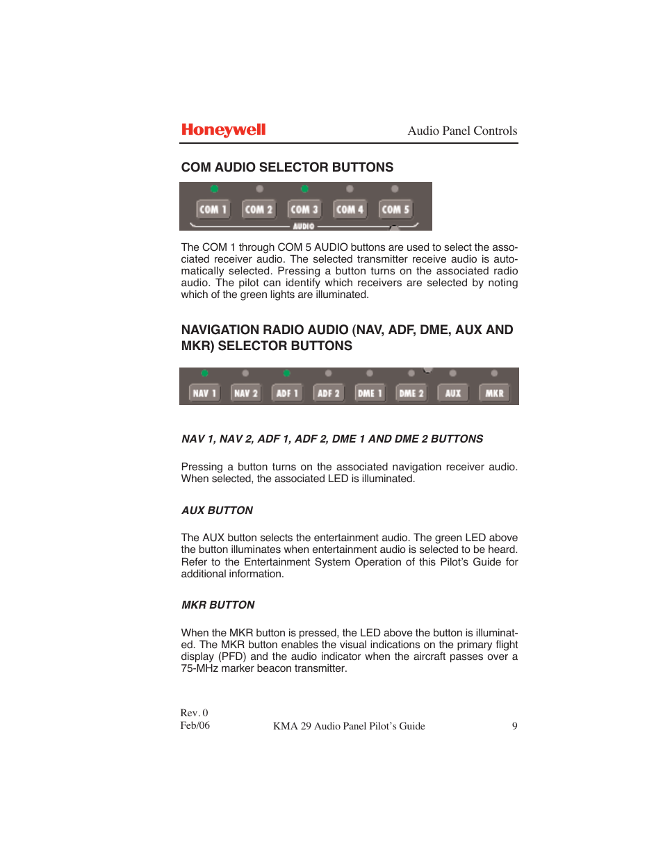 BendixKing KMA 29 User Manual | Page 15 / 26
