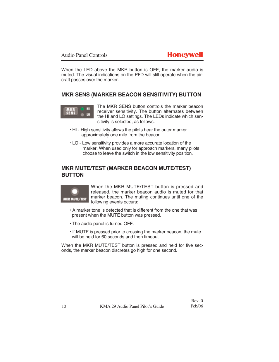 BendixKing KMA 29 User Manual | Page 16 / 26