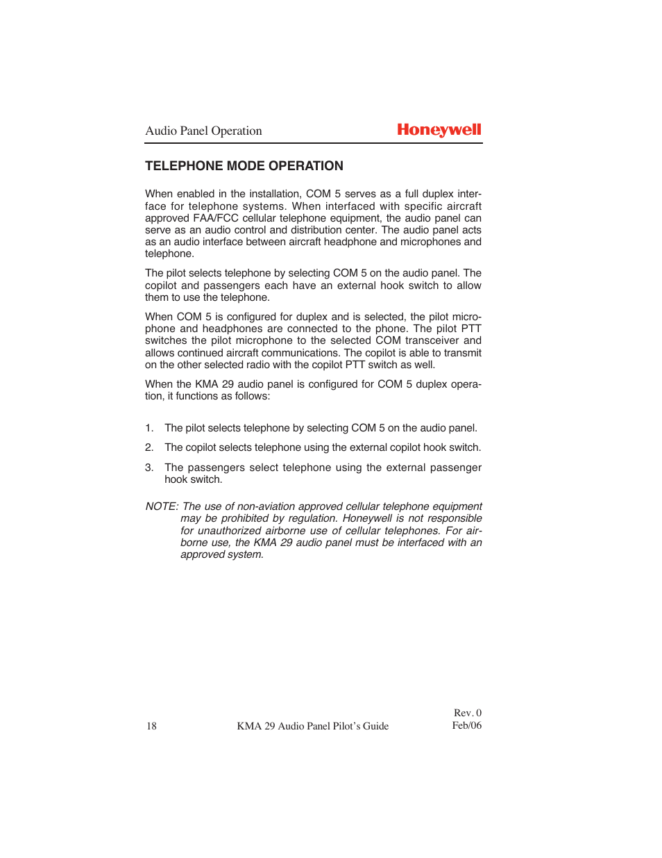 BendixKing KMA 29 User Manual | Page 24 / 26