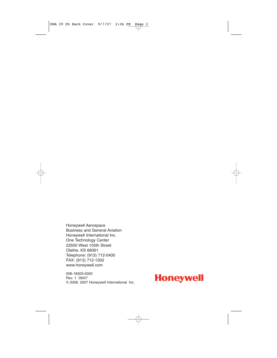 BendixKing KMA 29 User Manual | Page 26 / 26
