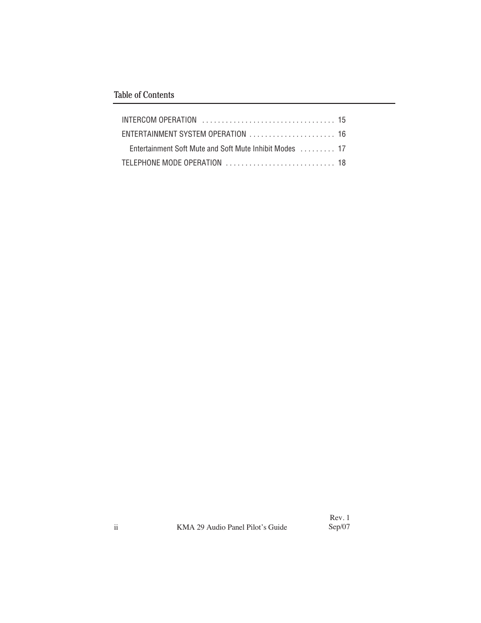 BendixKing KMA 29 User Manual | Page 6 / 26