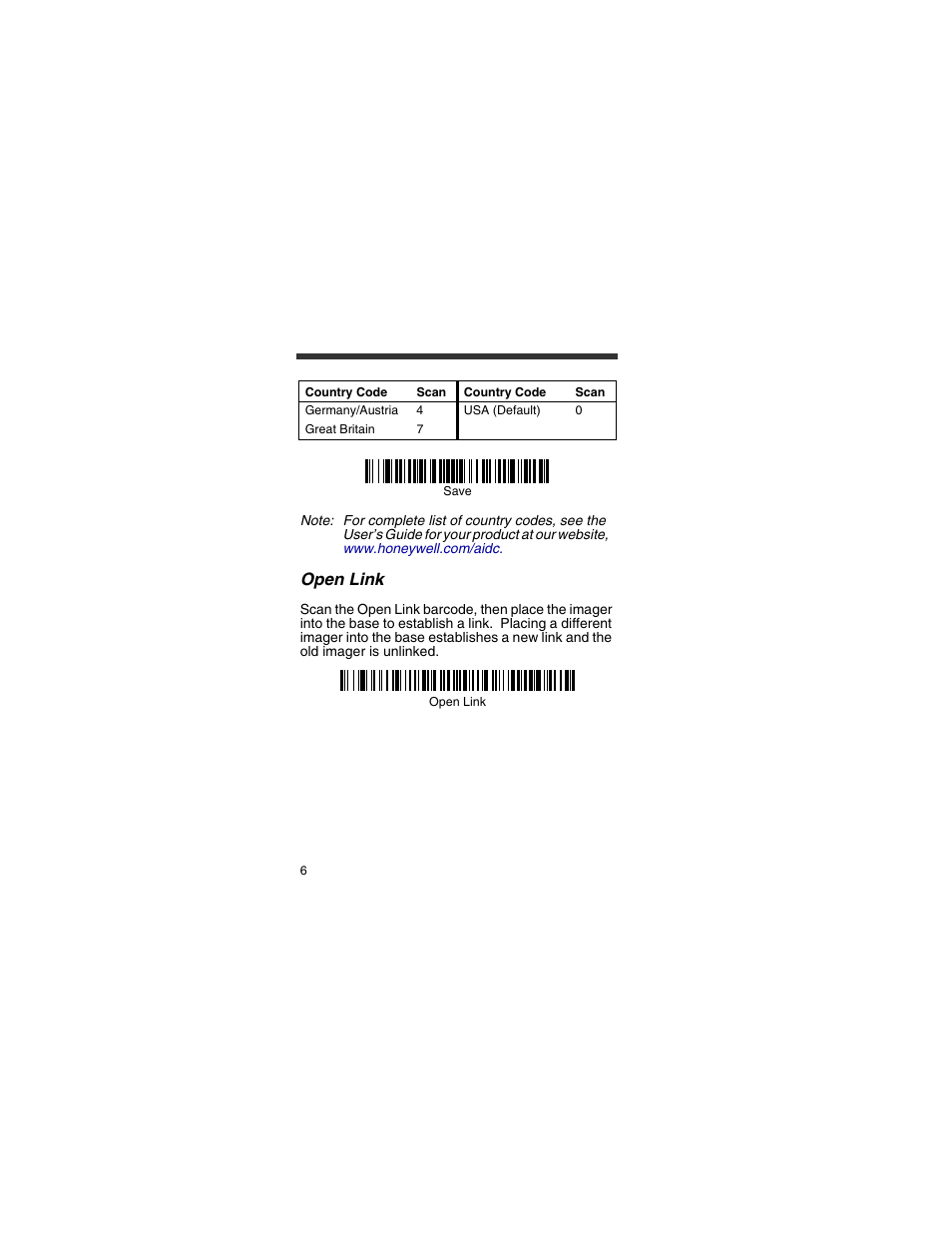Open link | Honeywell 4820 User Manual | Page 7 / 22