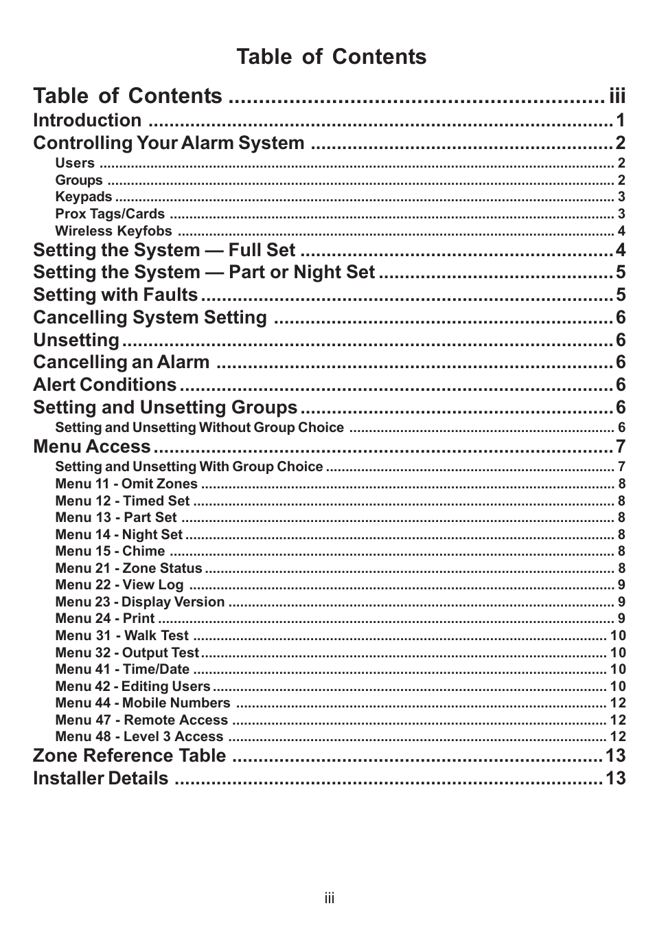 Honeywell GALAXY 16103 User Manual | Page 3 / 18