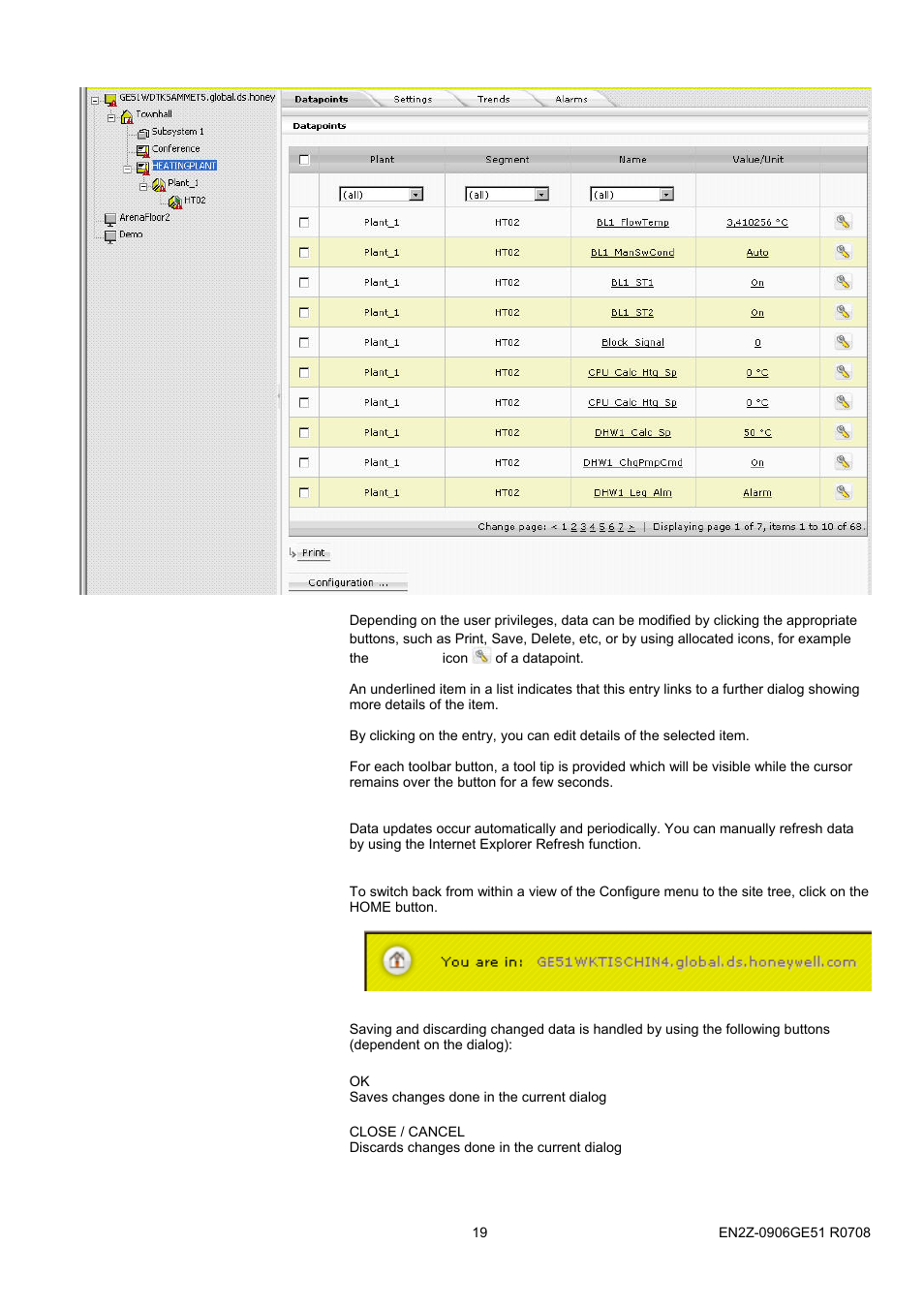 Honeywell EN2Z-0906GE51 R0708 User Manual | Page 19 / 160