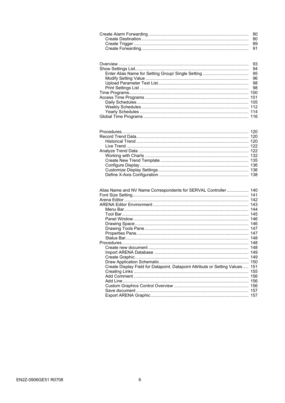 Honeywell EN2Z-0906GE51 R0708 User Manual | Page 6 / 160