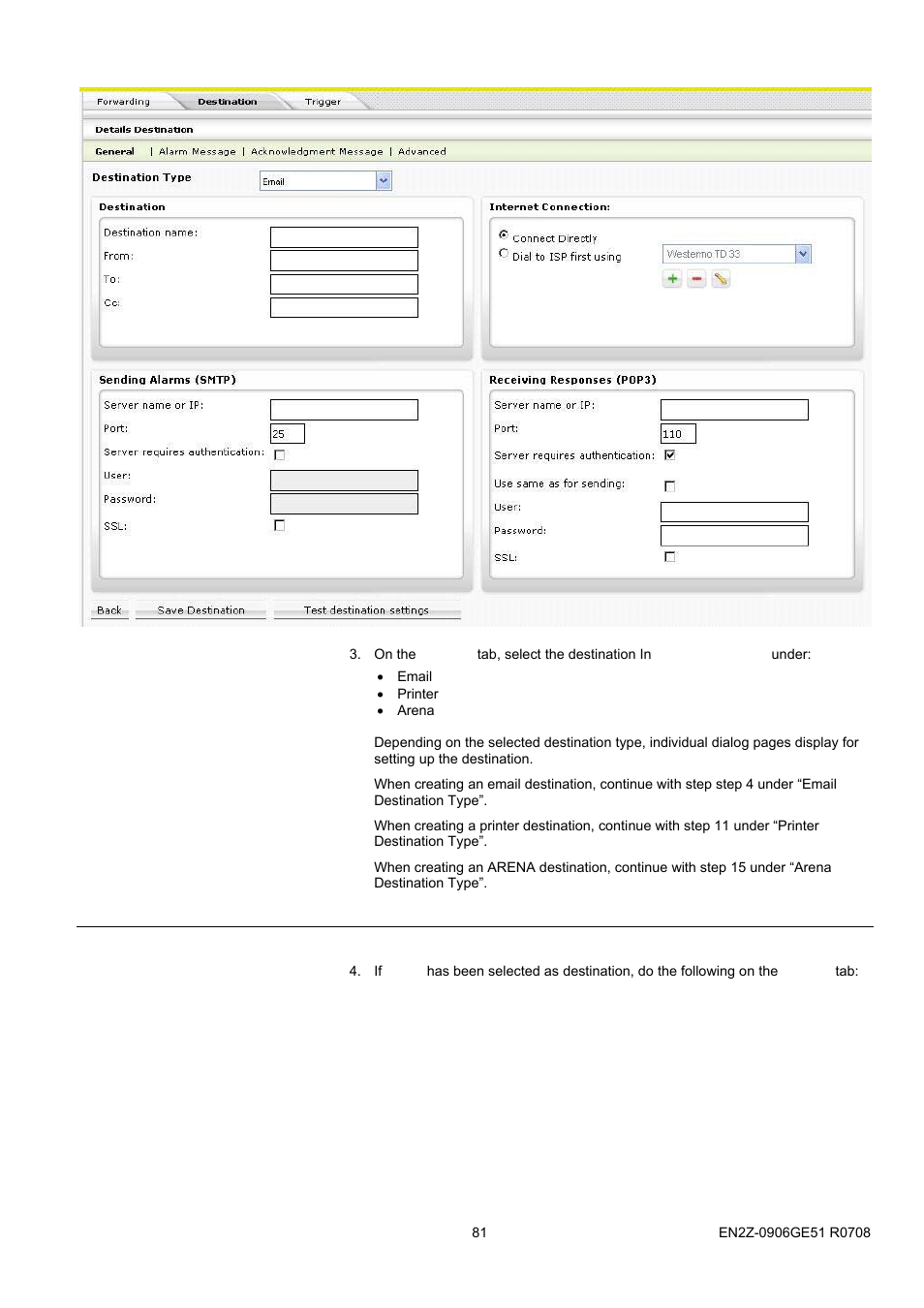 Honeywell EN2Z-0906GE51 R0708 User Manual | Page 81 / 160