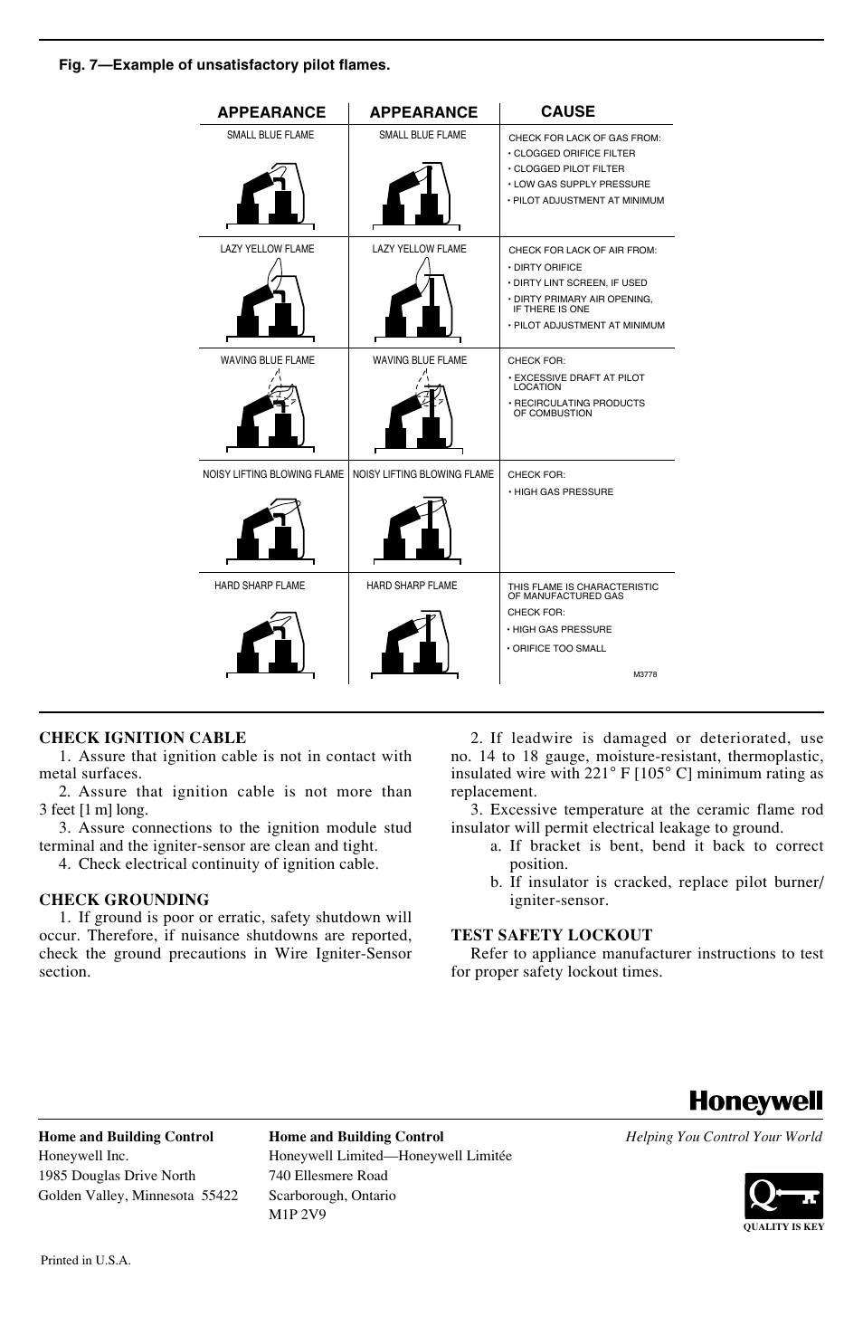 Honeywell Q348A User Manual | Page 4 / 4