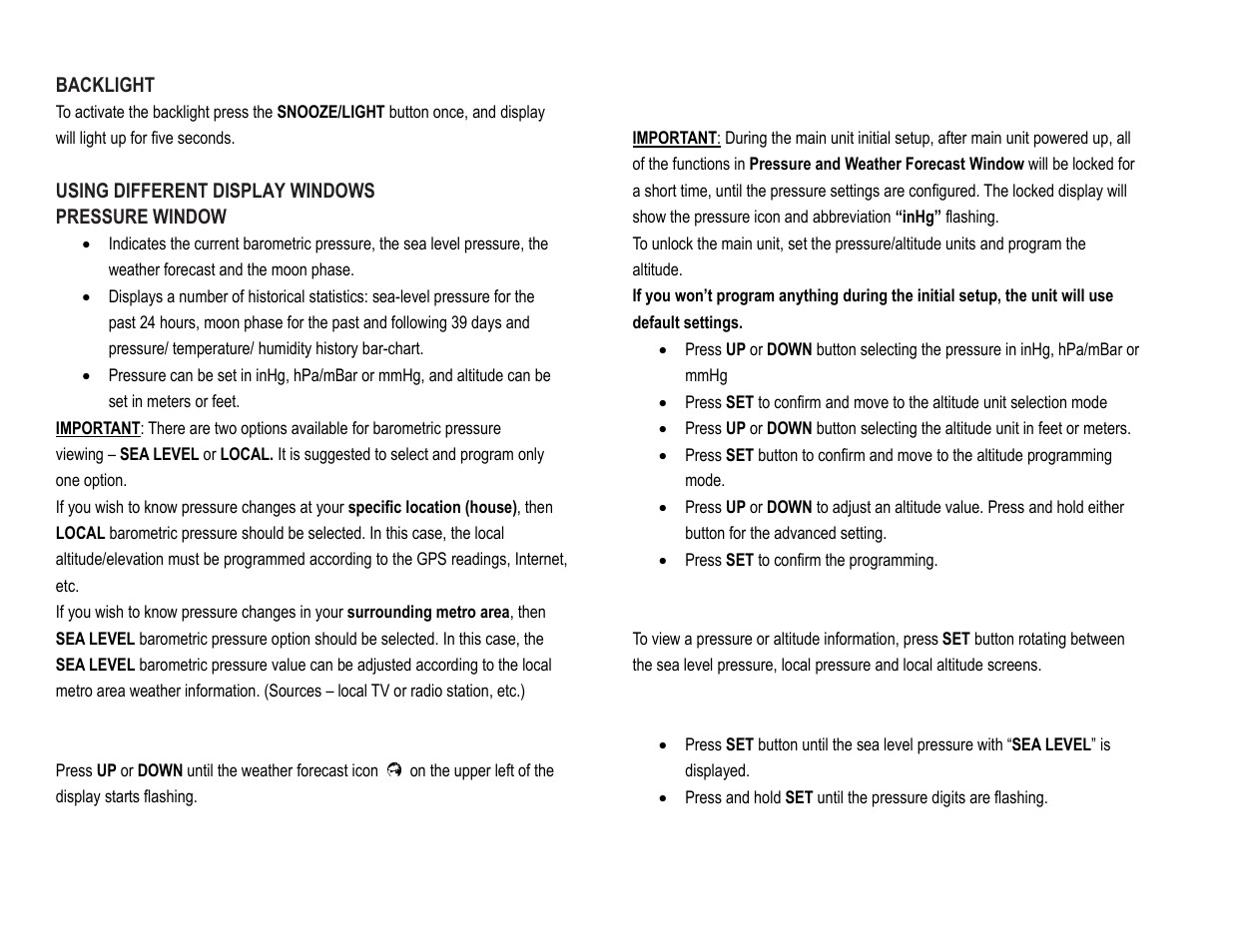 Honeywell TS815 User Manual | Page 10 / 23