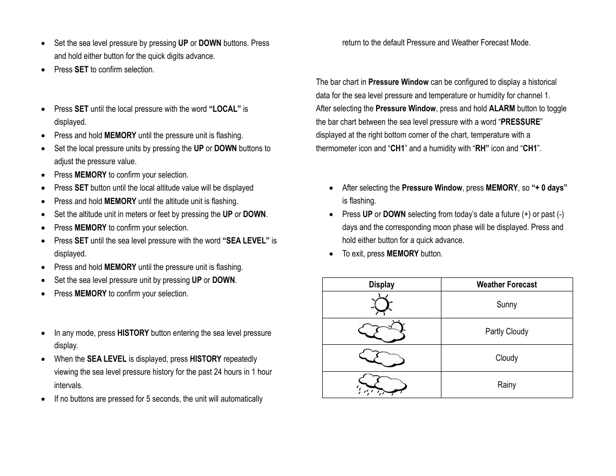 Honeywell TS815 User Manual | Page 11 / 23