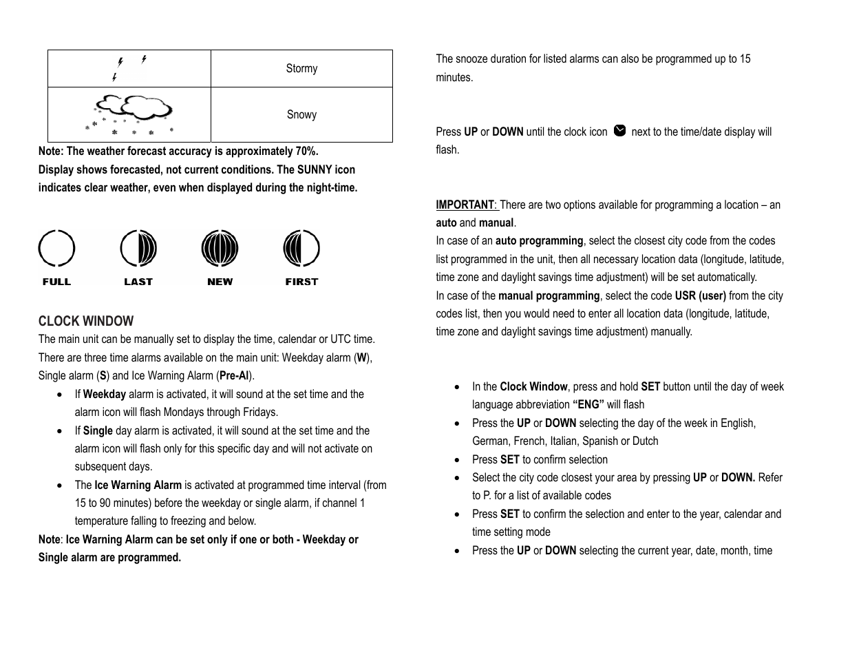 Honeywell TS815 User Manual | Page 12 / 23