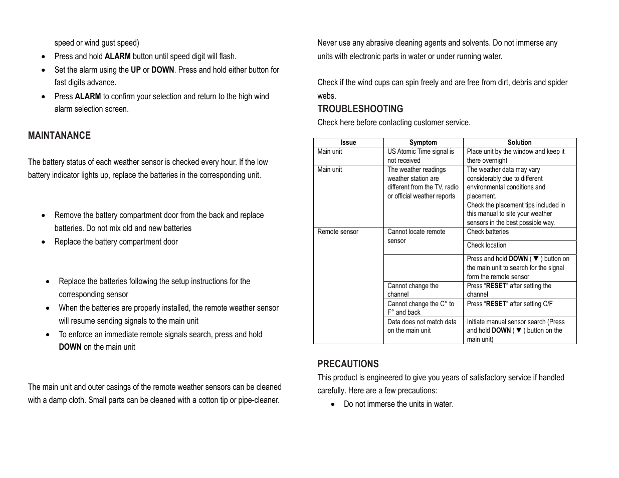 Honeywell TS815 User Manual | Page 19 / 23