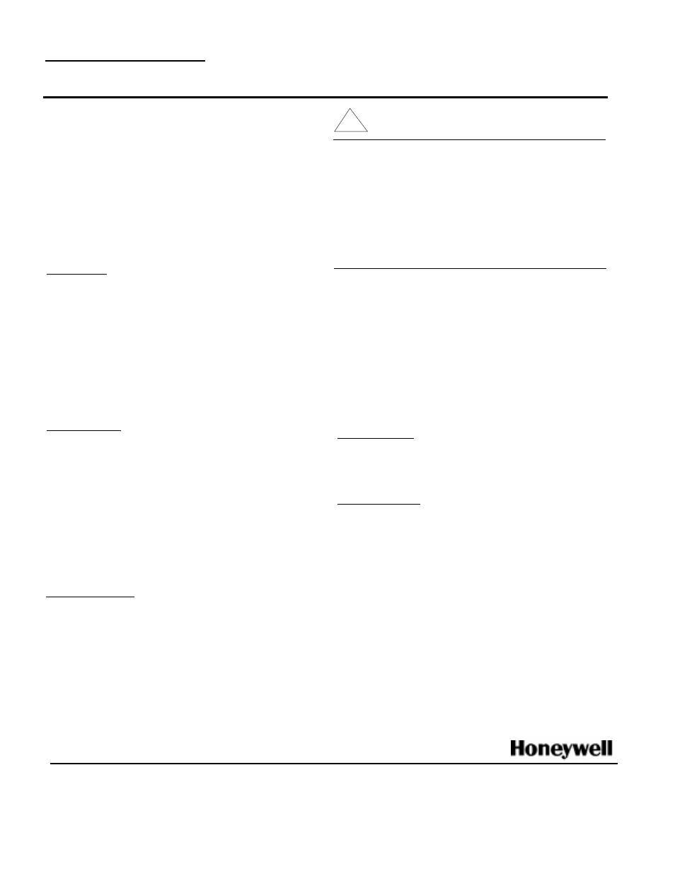 Operation and checkout, Caution | Honeywell ML7984B User Manual | Page 6 / 6