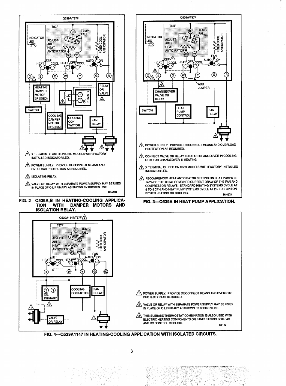 I) i a | Honeywell Q539F User Manual | Page 6 / 12