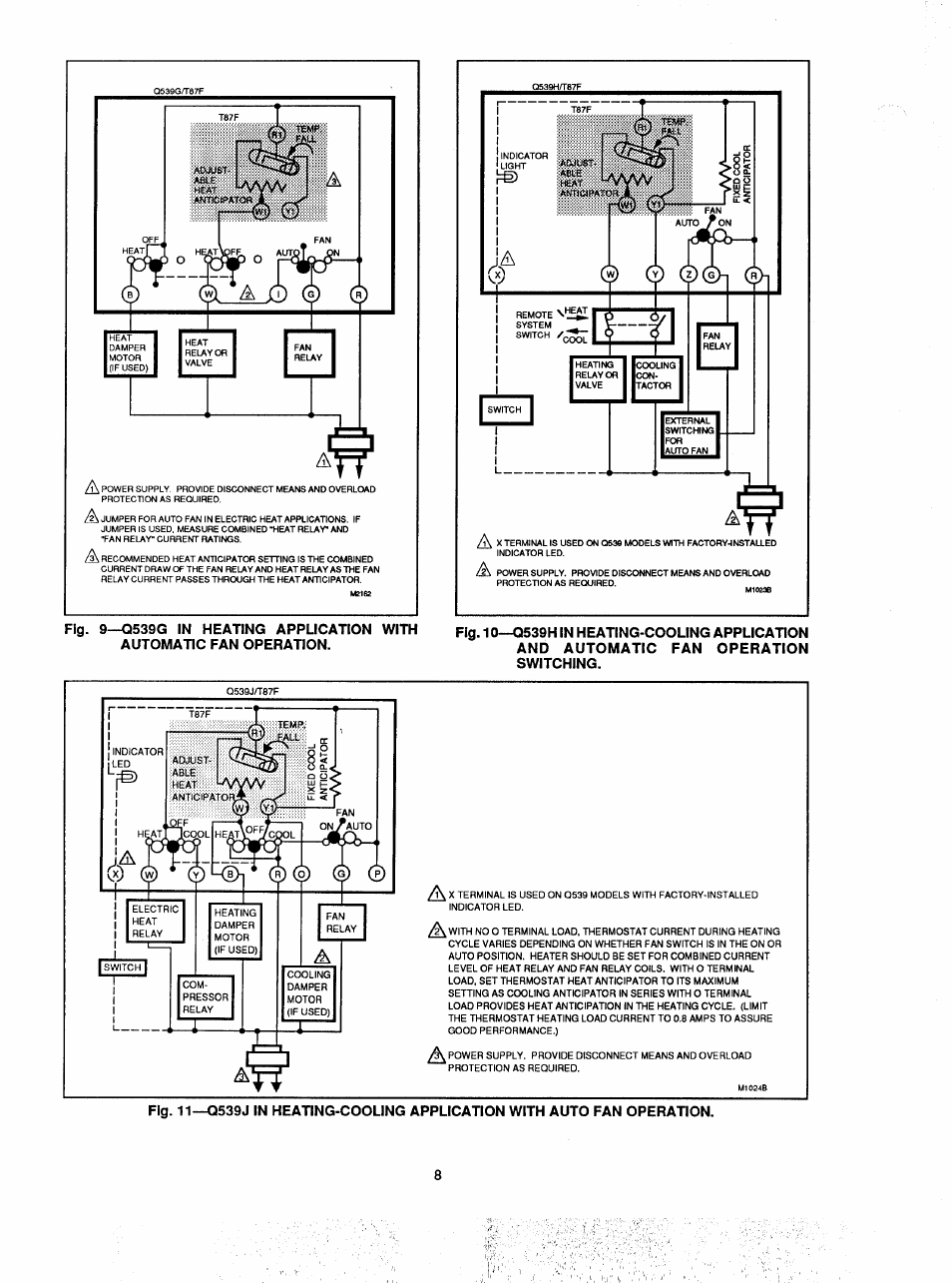 Honeywell Q539F User Manual | Page 8 / 12