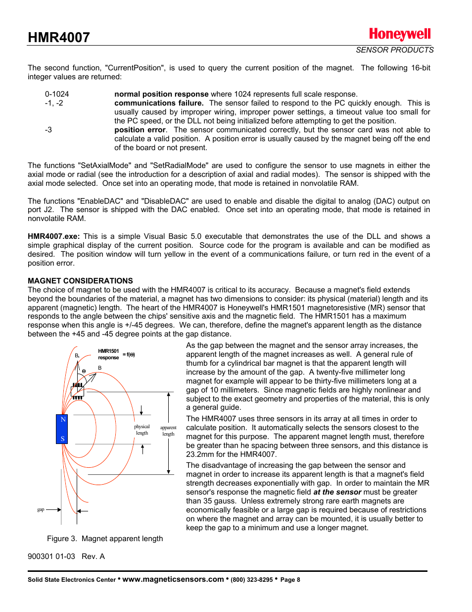 Hmr4007 | Honeywell HMR4007 User Manual | Page 8 / 8