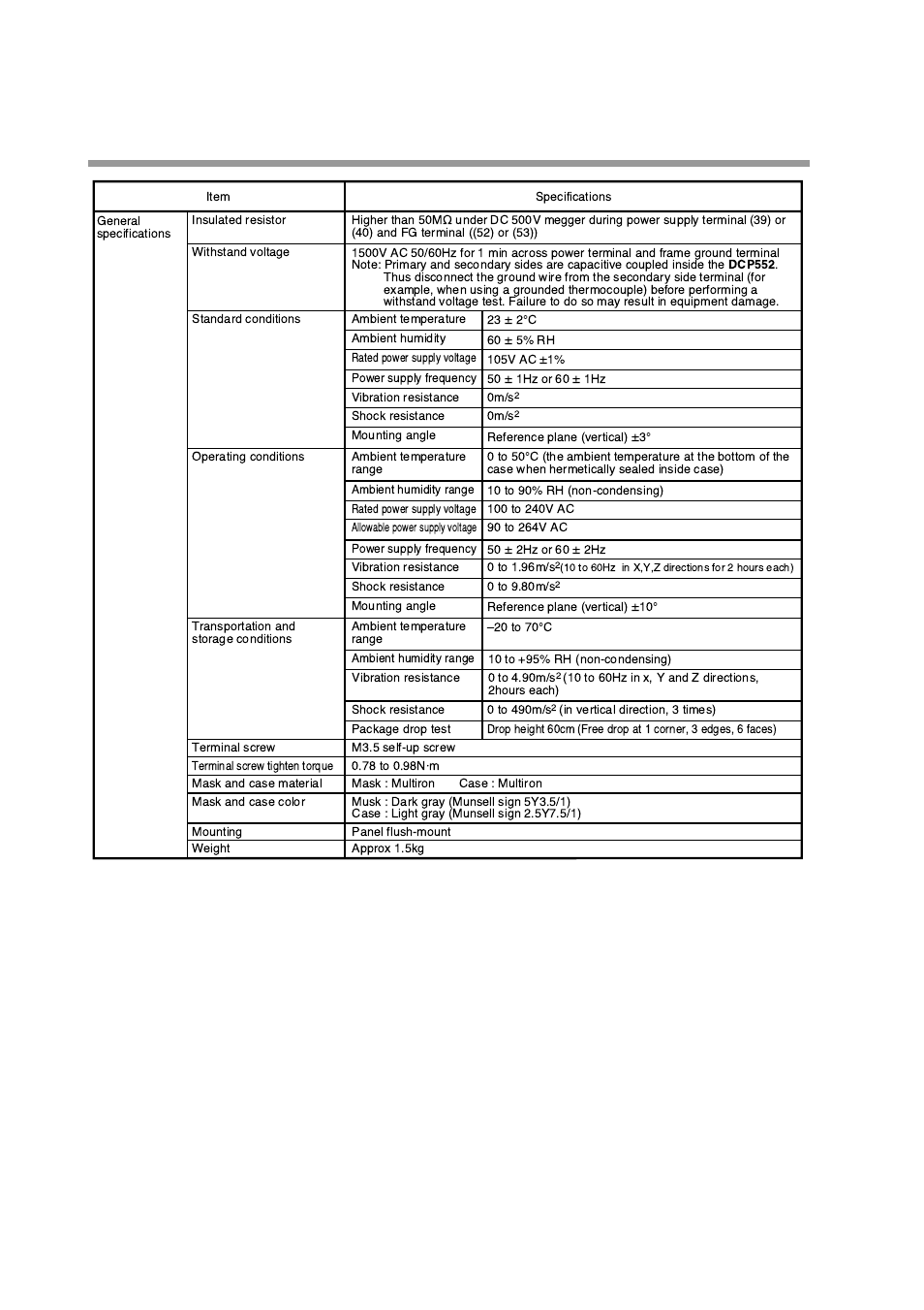Honeywell DCP552 Mark II User Manual | Page 188 / 247