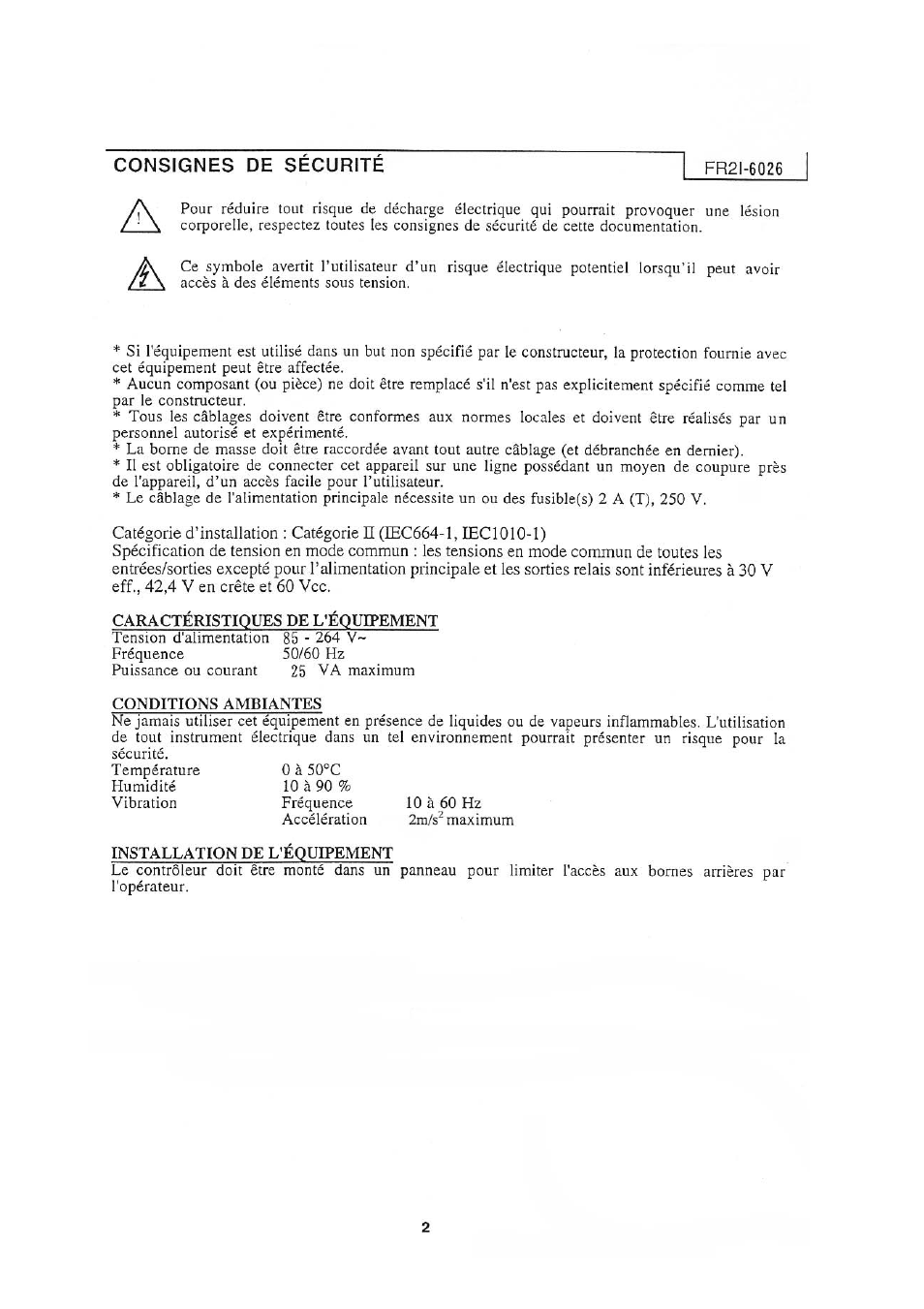 Honeywell DCP552 Mark II User Manual | Page 230 / 247