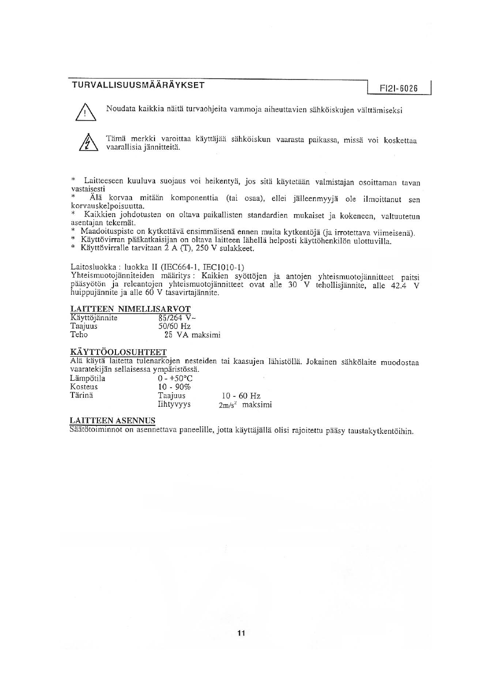 Honeywell DCP552 Mark II User Manual | Page 239 / 247