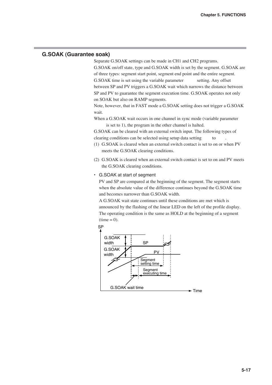G.soak (guarantee soak) | Honeywell DCP552 Mark II User Manual | Page 63 / 247