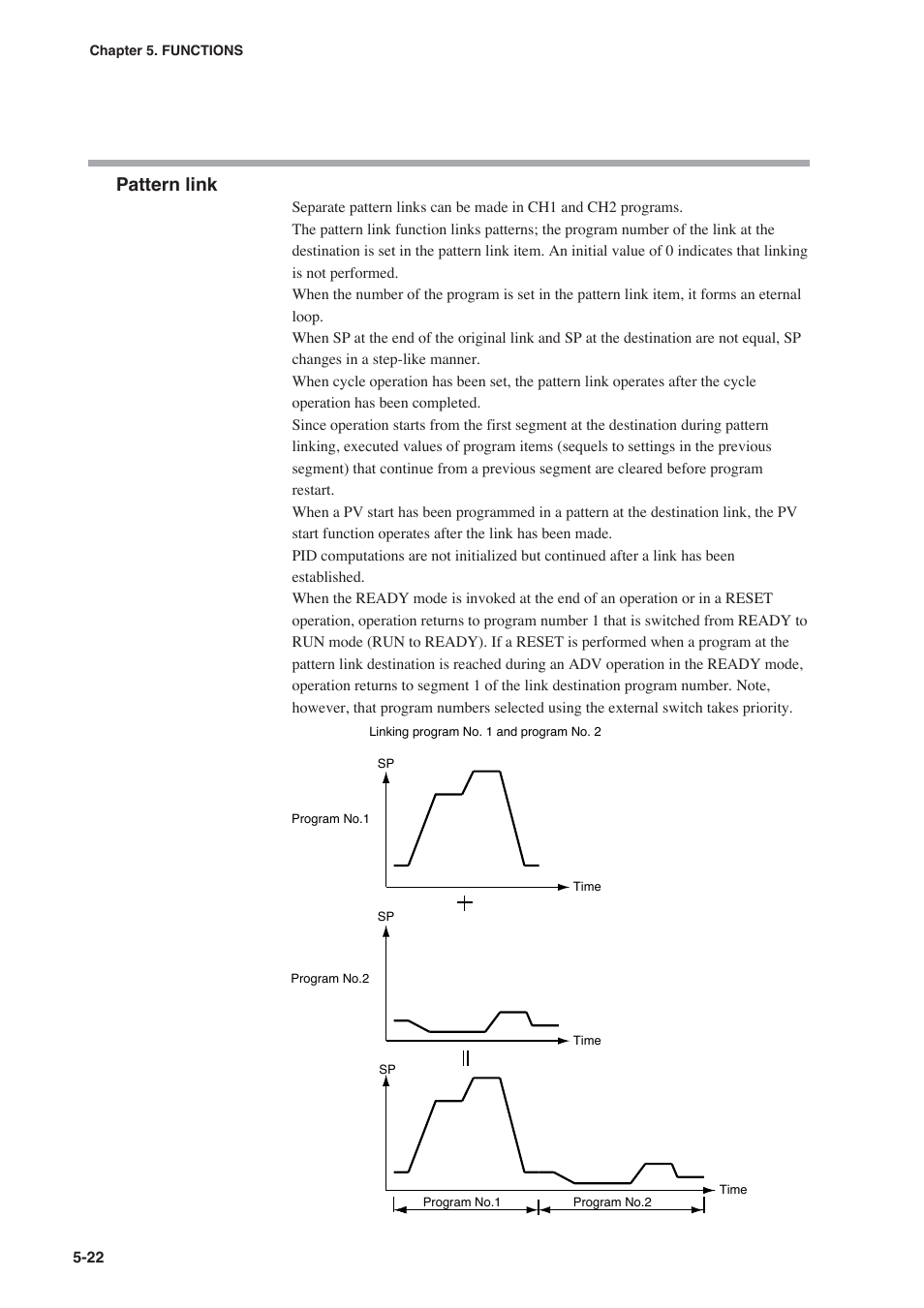 Pattern link | Honeywell DCP552 Mark II User Manual | Page 68 / 247