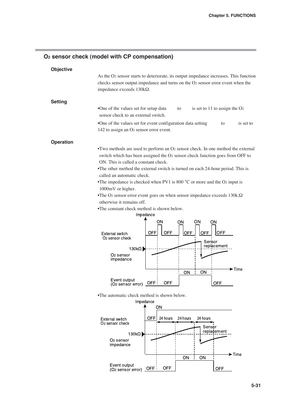 Sensor check (model with cp compensation) | Honeywell DCP552 Mark II User Manual | Page 77 / 247
