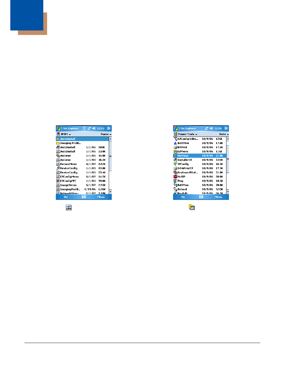 Ezmenu, Overview, Running easy menu | Default ezmenu configuration files, Sample menu configuration files, Chapter 10 - ezmenu, Overview -1 | Honeywell 9900 User Manual | Page 151 / 170
