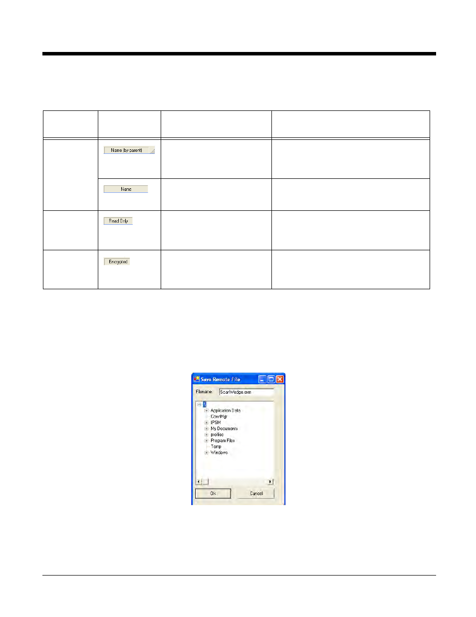 Key types, Saving to the device | Honeywell 9900 User Manual | Page 30 / 170