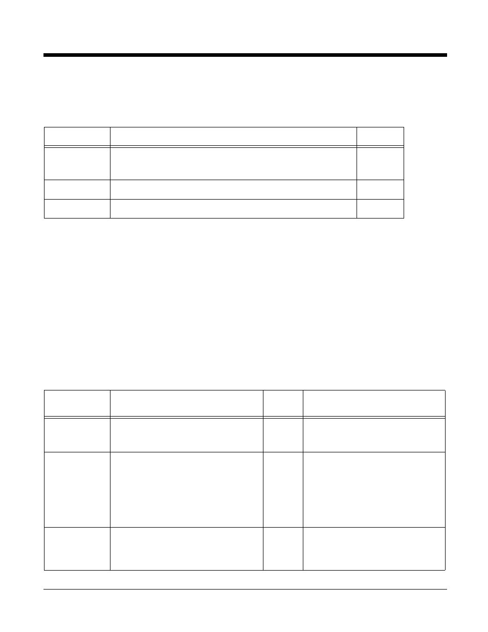 Deviceconfig.exm sections and keys, Connections section, Beam section | Radio manager section, Wifi section, Deviceconfig.exm sections and keys -2, Connections section -2 radio manager section -2 | Honeywell 9900 User Manual | Page 56 / 170