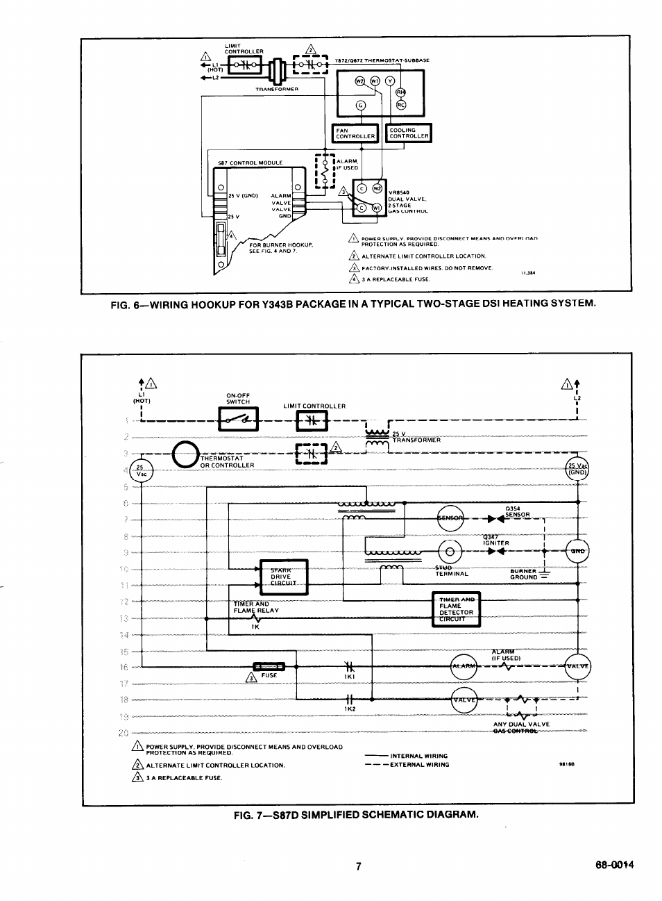 Honeywell Y343B1002 User Manual | Page 7 / 11