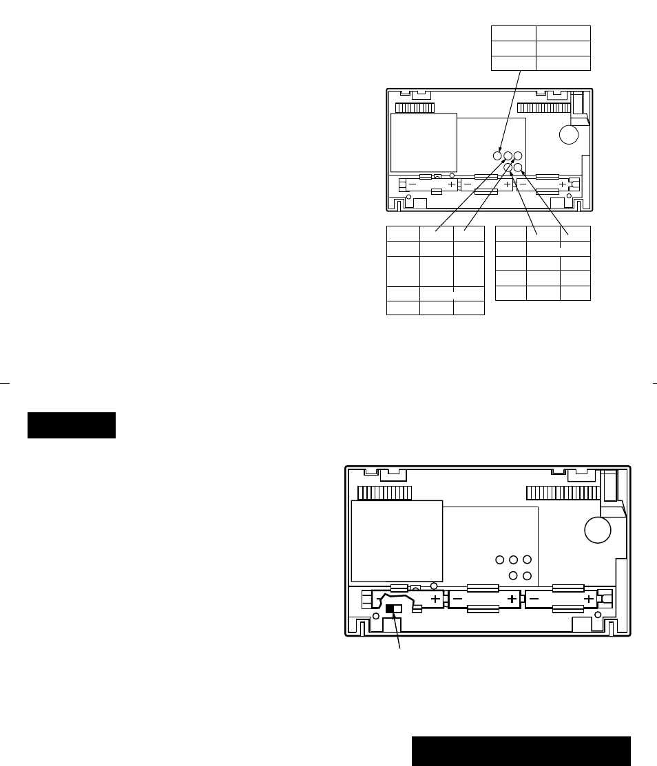 Step 7, Adjust fan operation switch, as required, Installation | Important, Back of thermostat | Honeywell CT3455 User Manual | Page 12 / 20
