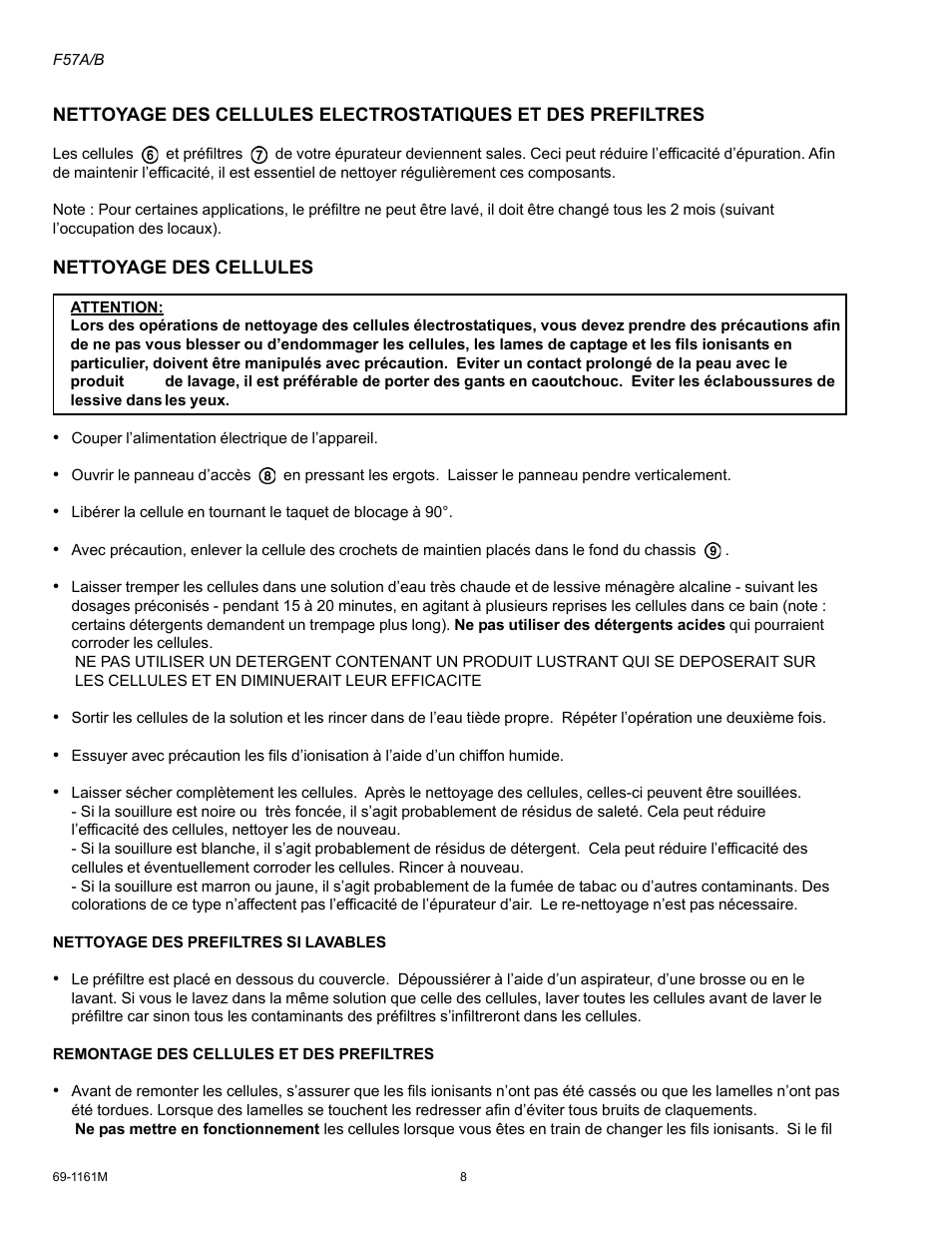 Honeywell F57A/B User Manual | Page 10 / 26