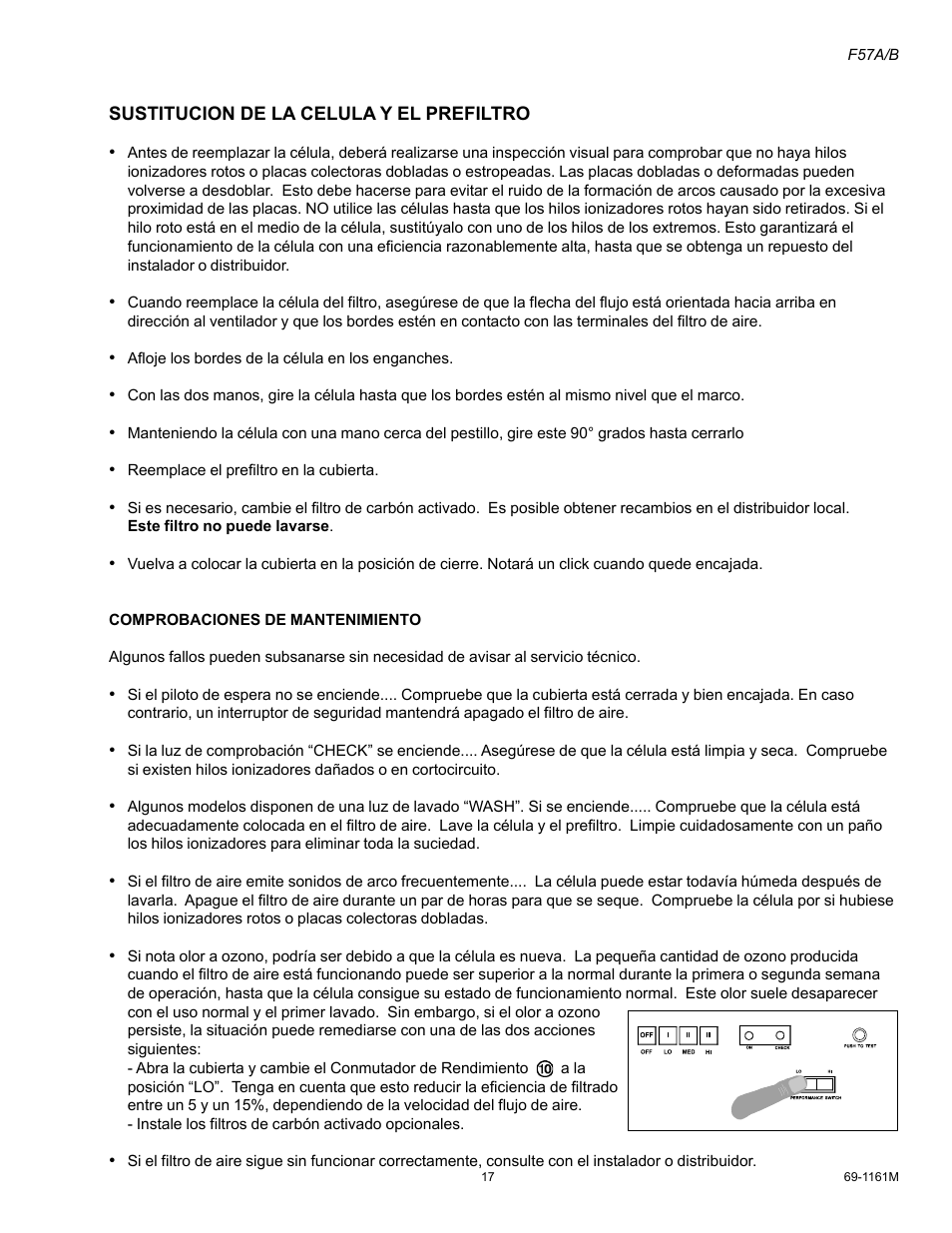 Honeywell F57A/B User Manual | Page 19 / 26