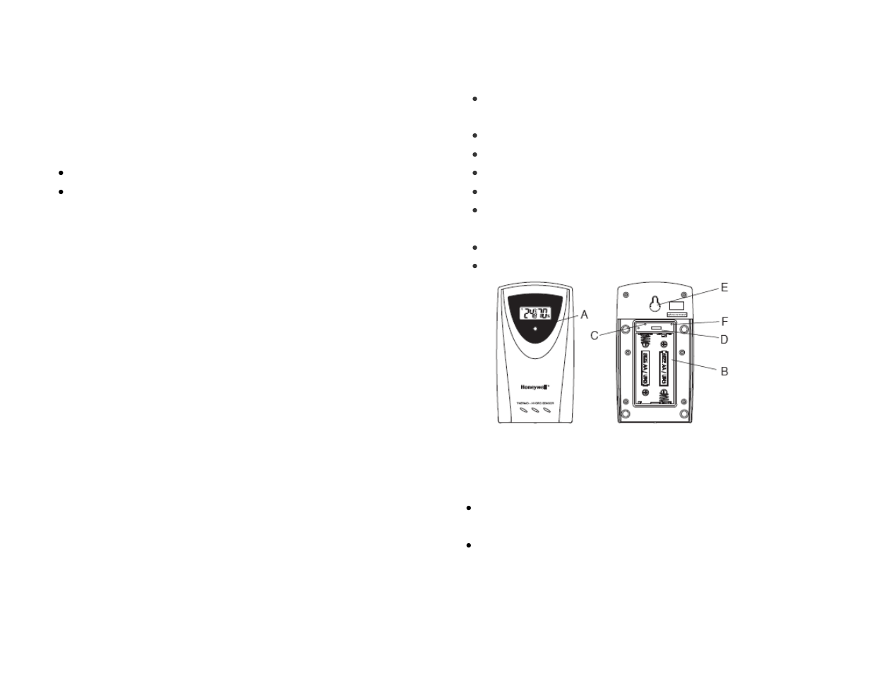 Honeywell TS33C User Manual | Page 2 / 7