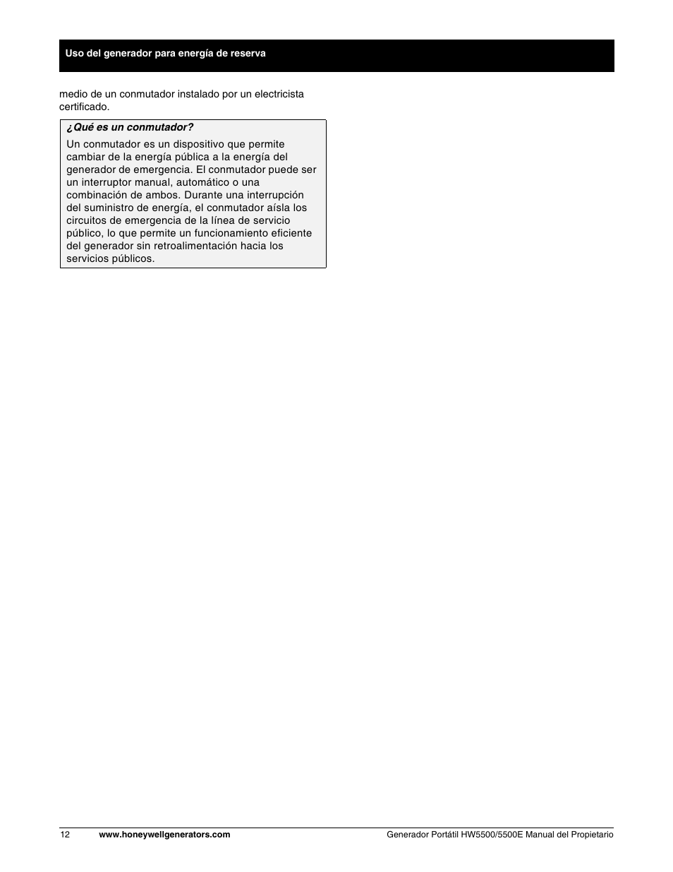 Honeywell HW5500E User Manual | Page 64 / 93