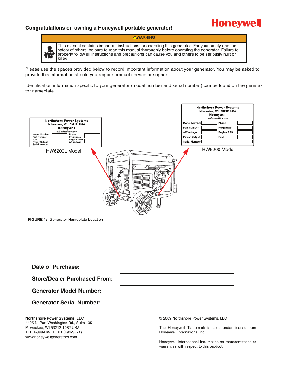 English | Honeywell HW6200L User Manual | Page 2 / 86