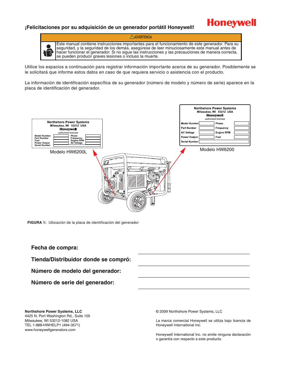 Espanol | Honeywell HW6200L User Manual | Page 44 / 86