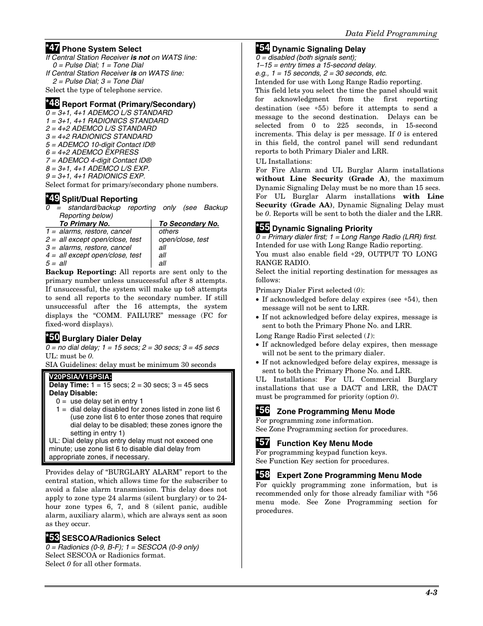 Honeywell VISTA-20P User Manual | Page 27 / 80