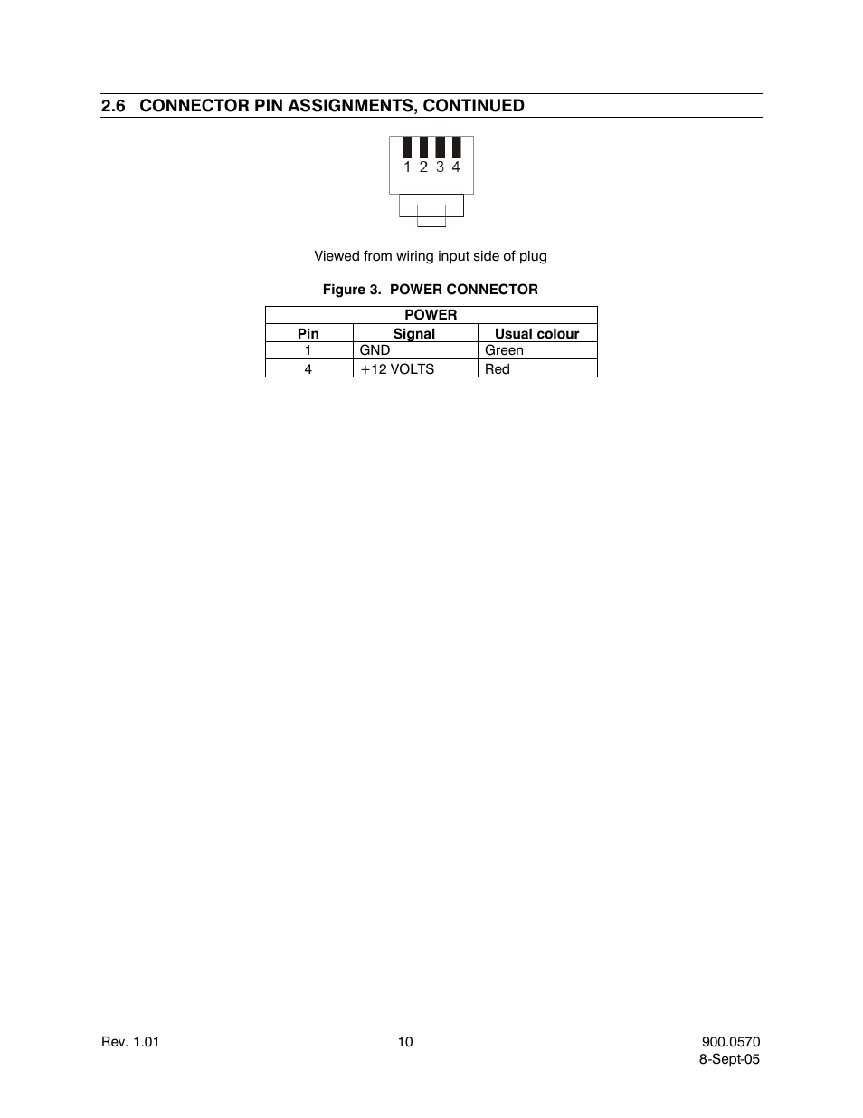 Figure 3. power connector | Honeywell HJZTP User Manual | Page 20 / 64