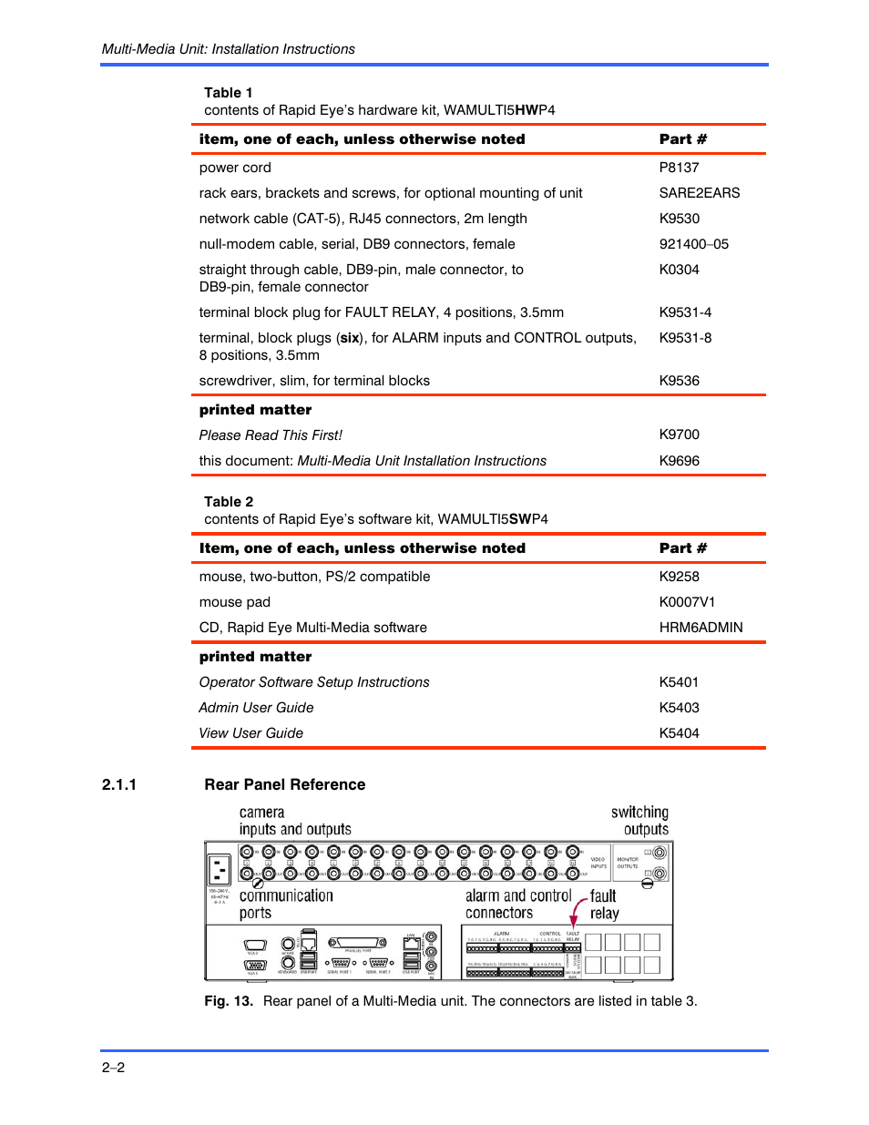 Honeywell RAPID EYE K9696V2 User Manual | Page 20 / 96