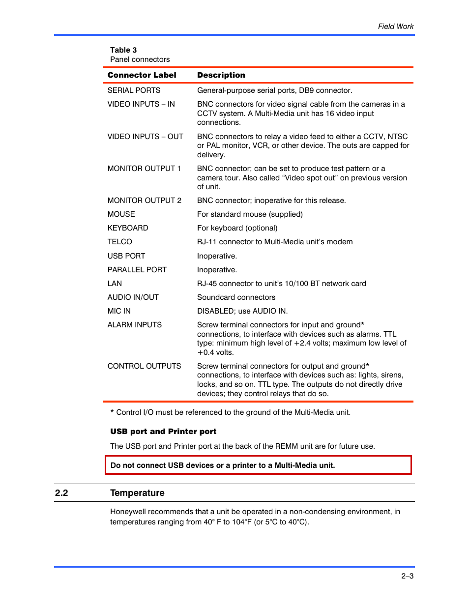 Honeywell RAPID EYE K9696V2 User Manual | Page 21 / 96