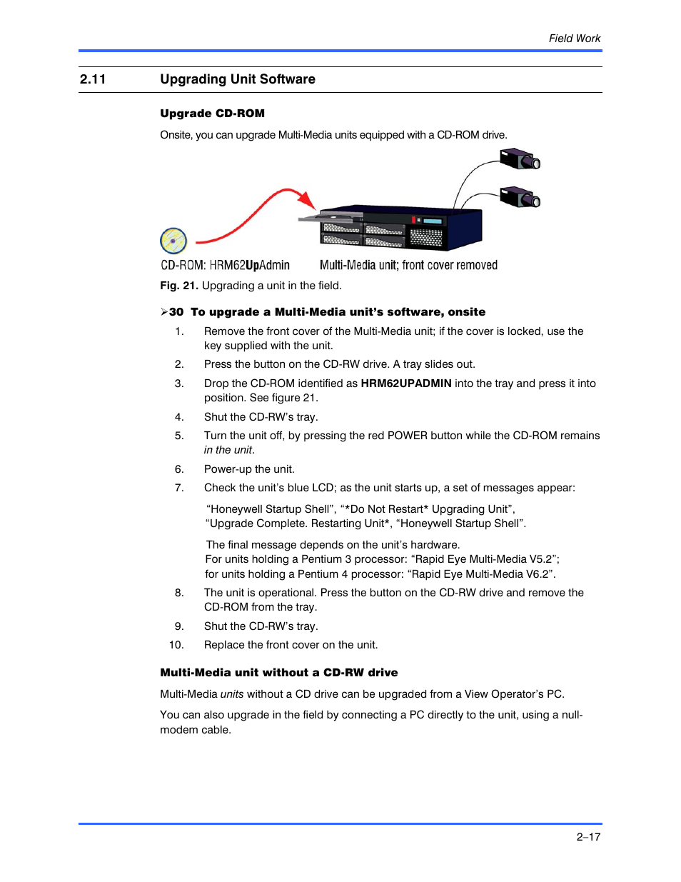 Honeywell RAPID EYE K9696V2 User Manual | Page 35 / 96