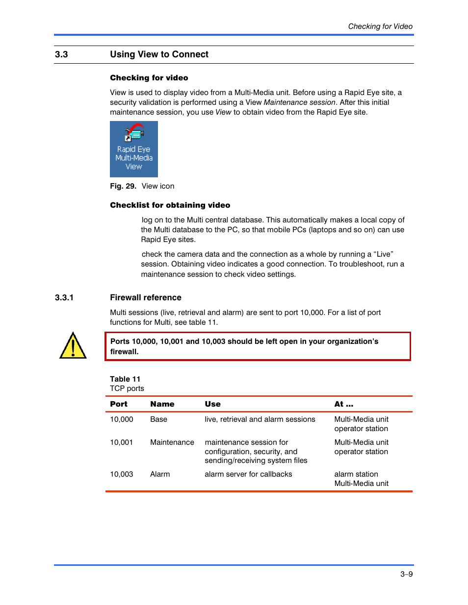 Honeywell RAPID EYE K9696V2 User Manual | Page 45 / 96