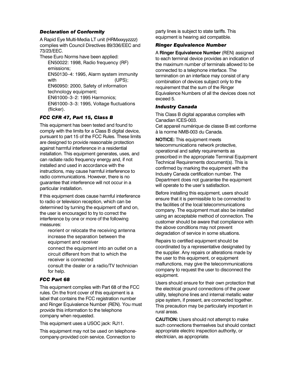 Honeywell RAPID EYE K9696V2 User Manual | Page 5 / 96