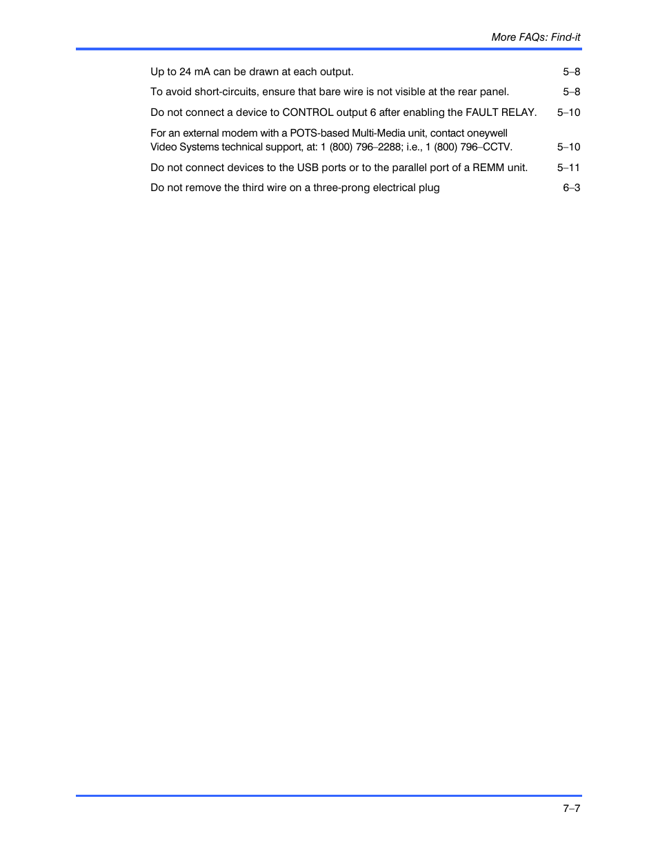 Honeywell RAPID EYE K9696V2 User Manual | Page 81 / 96