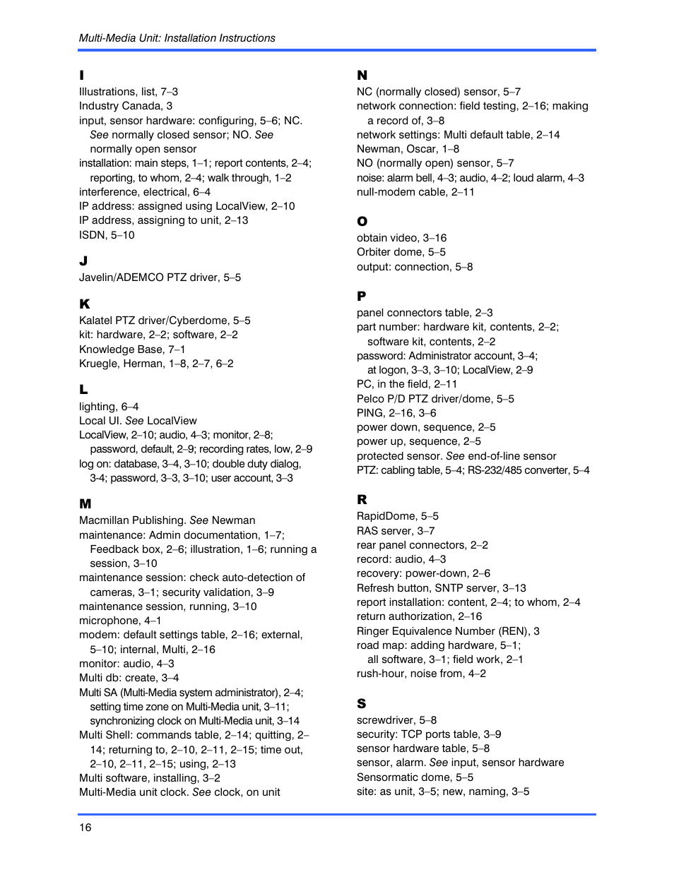 Honeywell RAPID EYE K9696V2 User Manual | Page 90 / 96