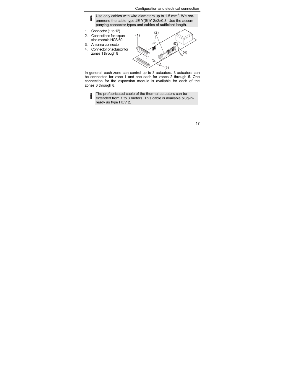 Honeywell HCE 60 User Manual | Page 19 / 56