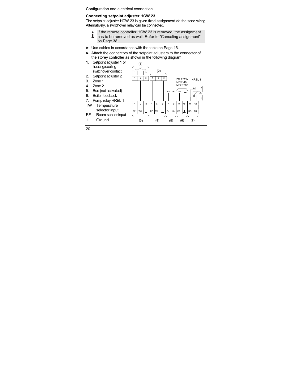 Honeywell HCE 60 User Manual | Page 22 / 56