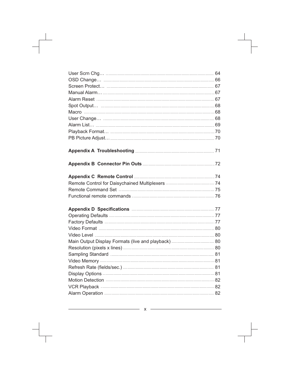 Honeywell HXMT9 / HXMT9X User Manual | Page 10 / 102