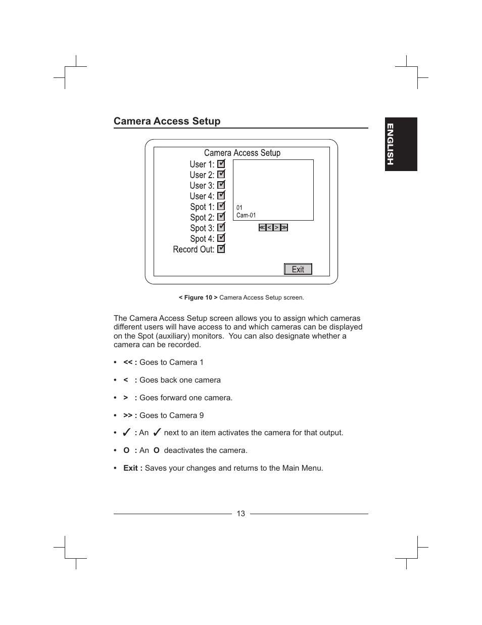 Camera access setup | Honeywell HXMT9 / HXMT9X User Manual | Page 27 / 102